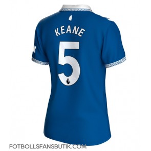 Everton Michael Keane #5 Replika Hemmatröja Damer 2023-24 Kortärmad